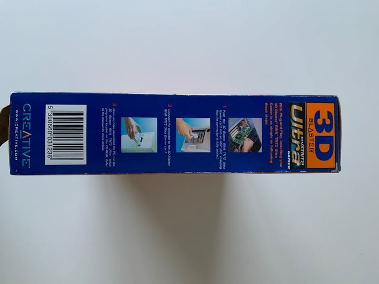CREATIVE 3D BLASTER 32MB GRAPHICS PROCESSING UNIT BOXED
