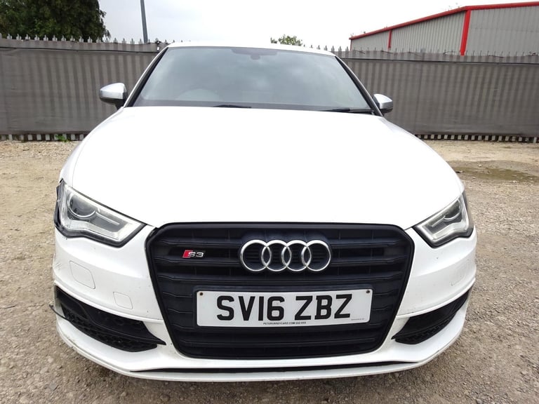 2016 16 REG AUDI S3 QUATTRO AUTO DAMAGED REPAIRABLE SALVAGE