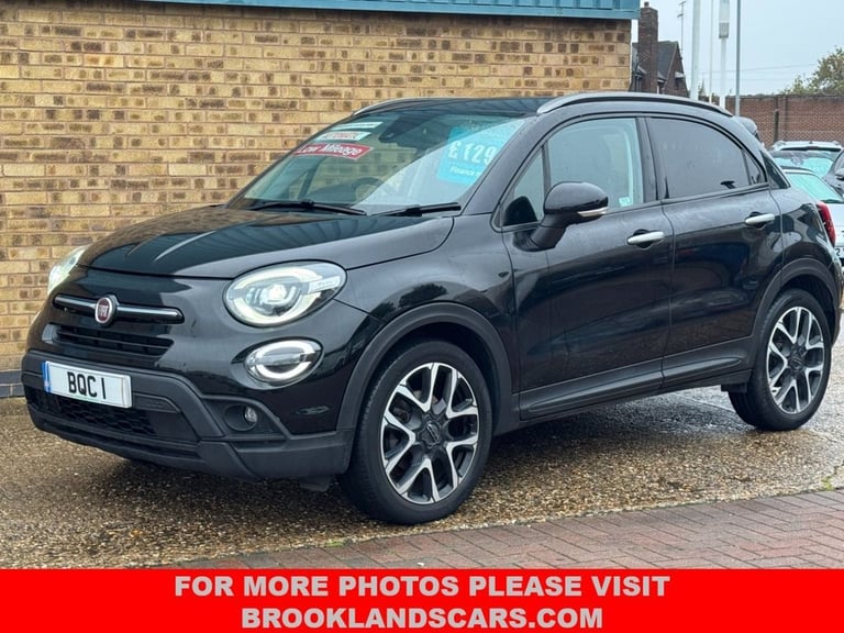 2021 Fiat 500X 1.3 FireFly Turbo MultiAir Cross Plus SUV Cinema Black Petrol DCT Euro 6 (s HATCHB...