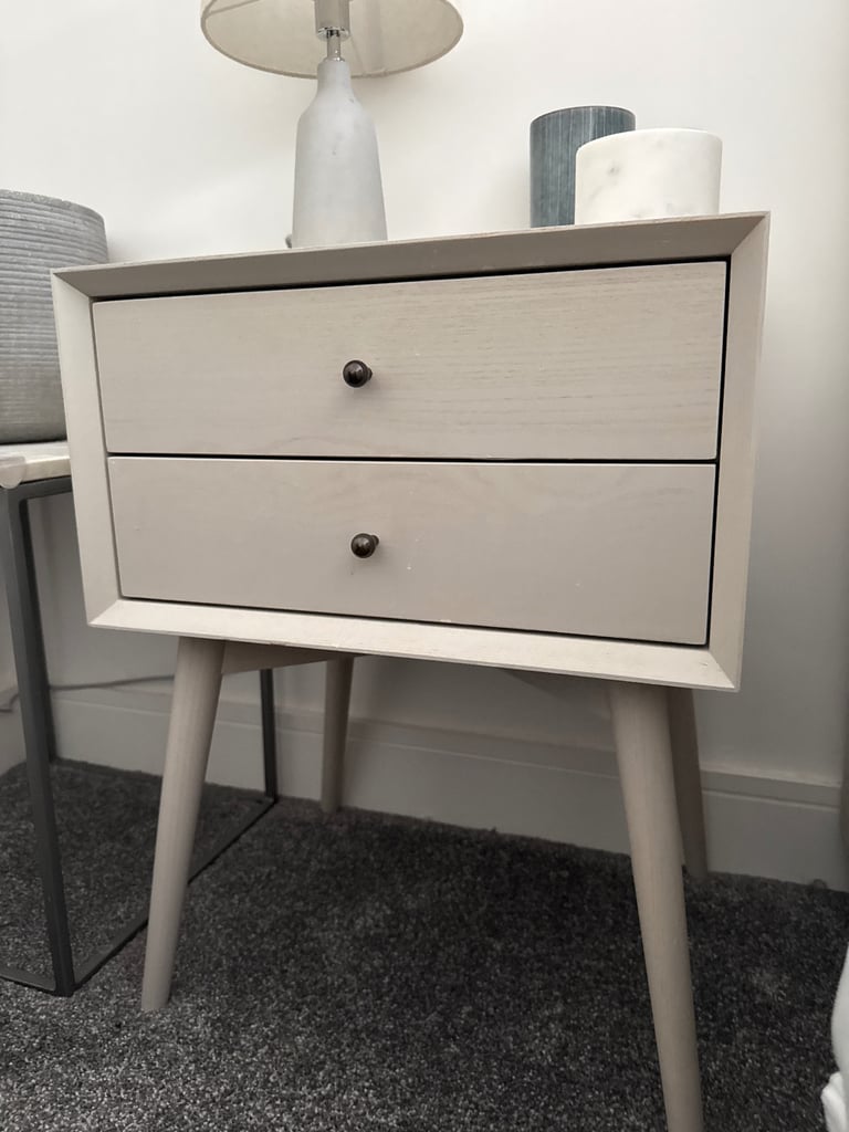 West elm bedside tables