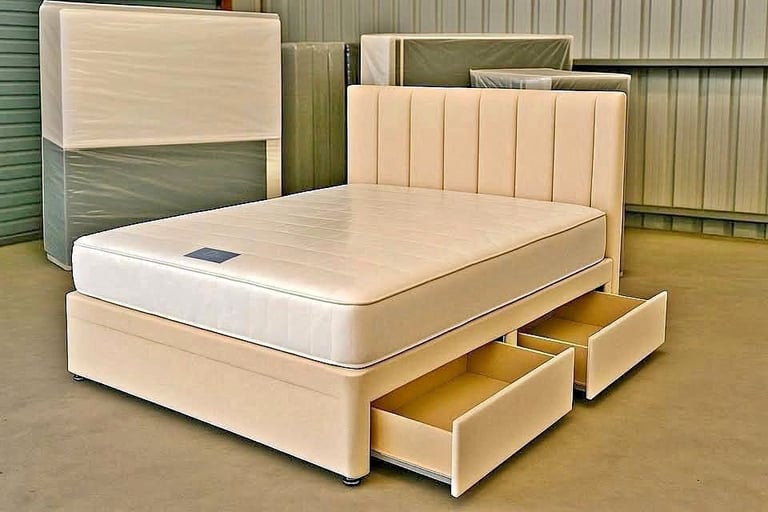 image for Divan Double Bed - Shocking Discount | Same Day Delivery !! **