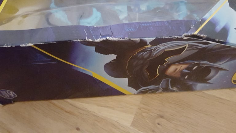 spin master dc bane vs batman figures & moto tank with accessories boxed new other