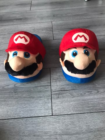 Mario slippers deals