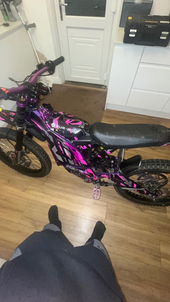 Surron upgraded not talaria or ebike 