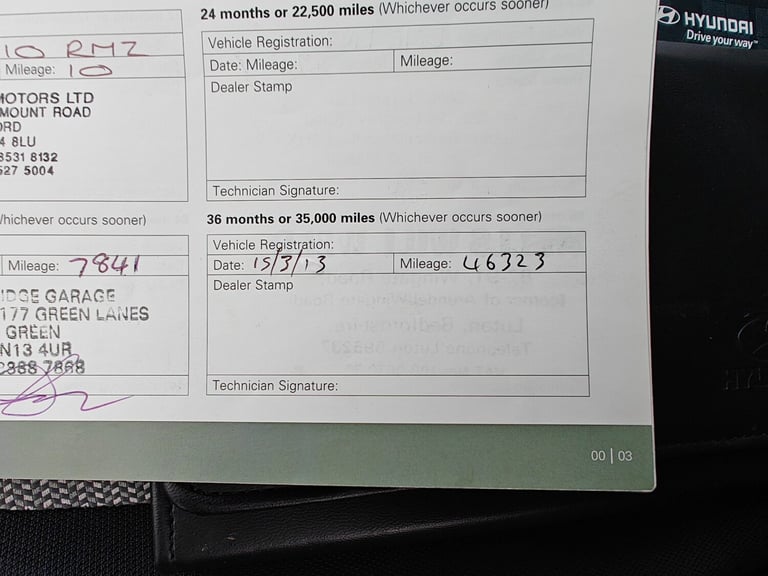 2010 Hyundai i10 1.2 Classic 5dr HATCHBACK Petrol Manual