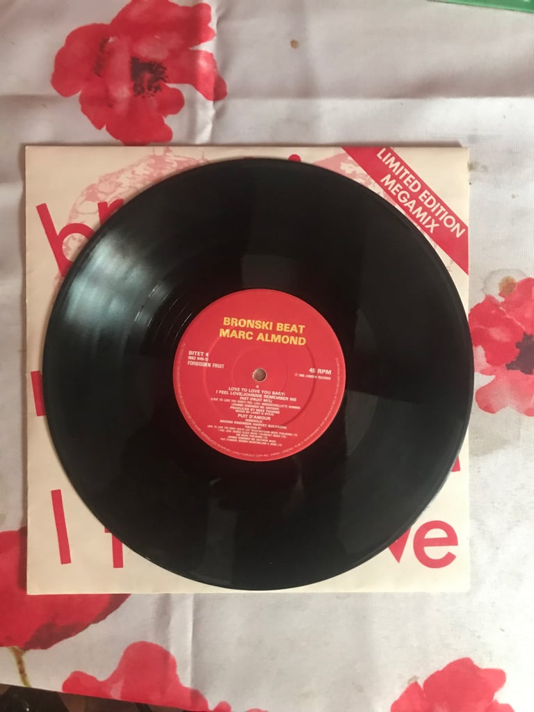 Bronski Beat with Marc Almond 45 rpm Record 
