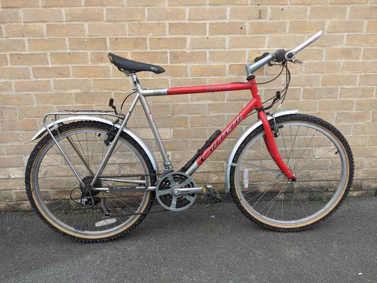 Carrera road top bike red