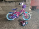 14&quot; girls bike