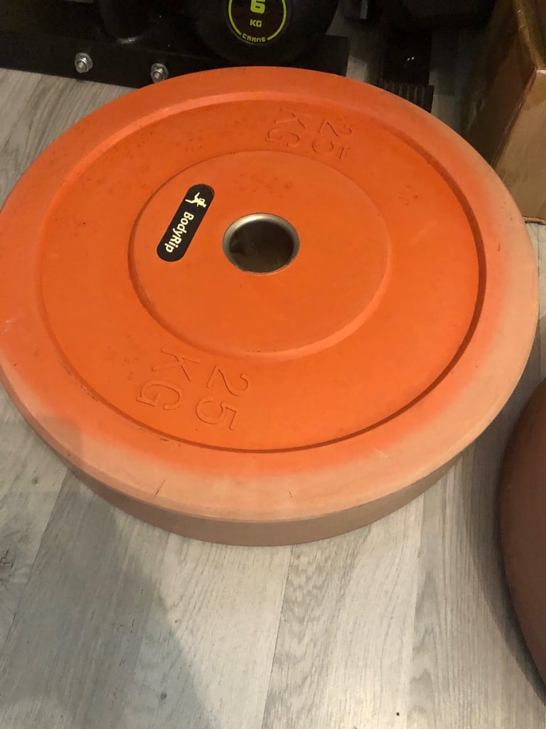 25kg single Olympic bumper plate 