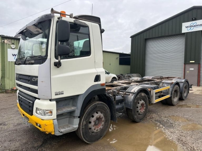 DAF CF 85.410 8x4 HUB REDUCTION MANUAL CHASSIS CAB