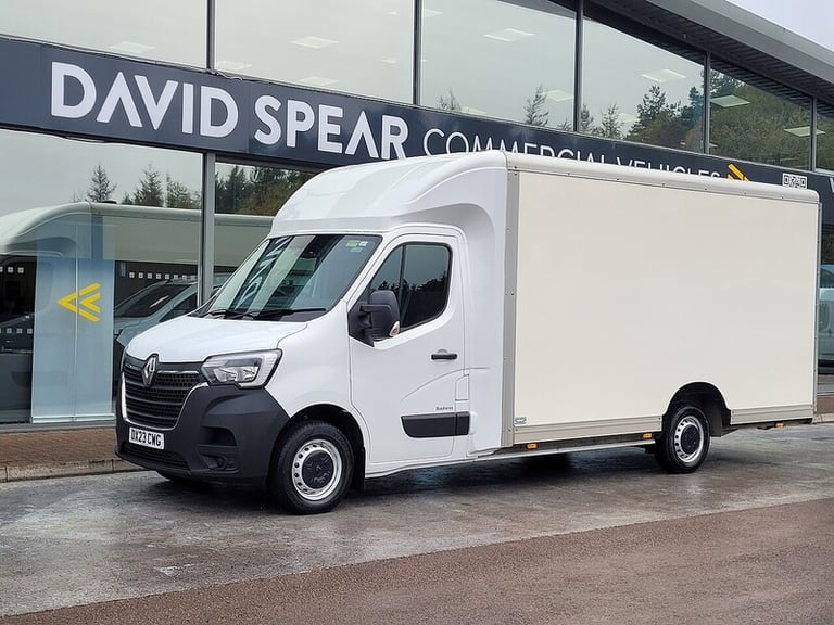 2023 Renault Master 145ps ENERGY 35 Business Luton Low Loader LWB 4.85m with Roller Shutter Doo L...