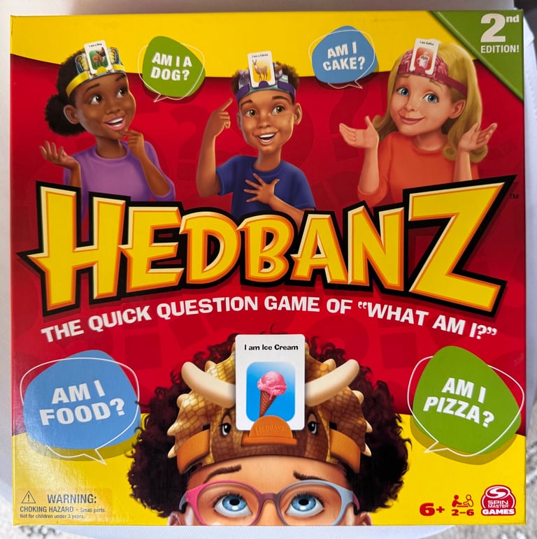 Hedbanz Game 2nd edition Never Been Played With