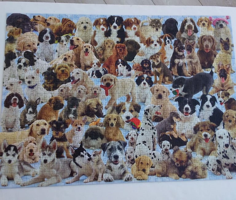 Ravensburger 1000 piece jigsaw puzzle- Dogs