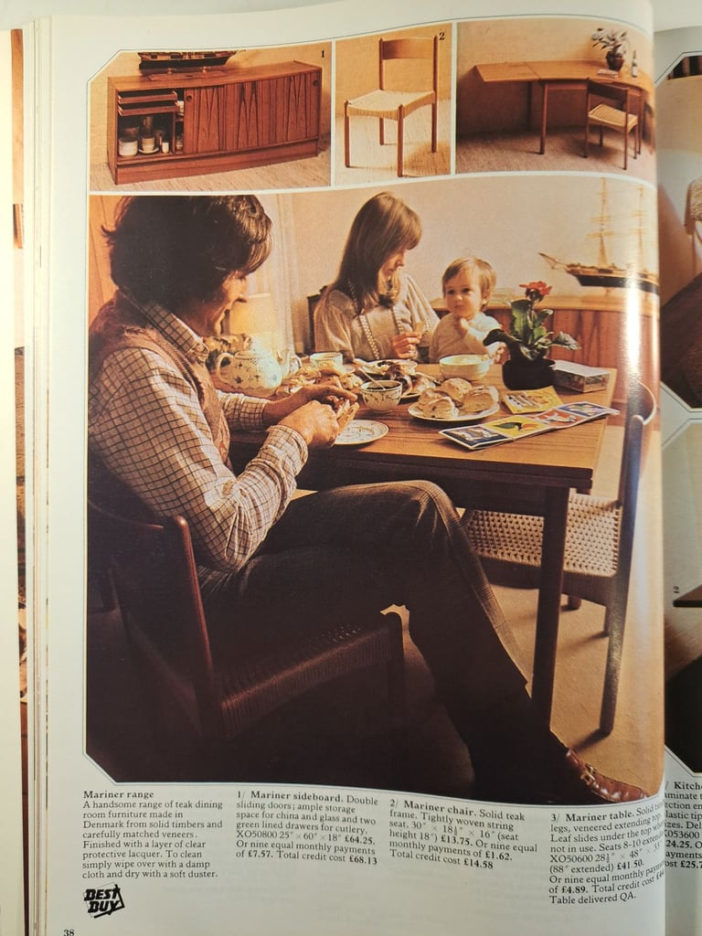RARE HABITAT 1973 PAPER CATALOGUE. VINTAGE RETRO DESIGN. CONRAN FURNITURE AND HOUSEHOLD GOODS