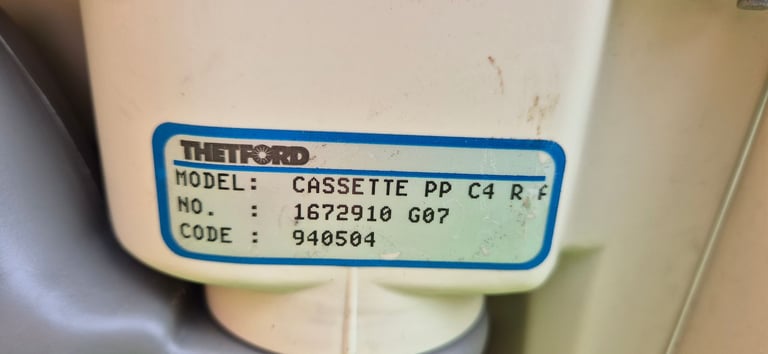 THETFORD PORTA POTTI cassette toilet for camper caravan motorhome boat.