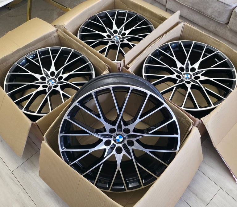 Bmw 3 4 Series G20 20&quot; alloy wheels - Genuine BMW 794M forged - Staggered G series