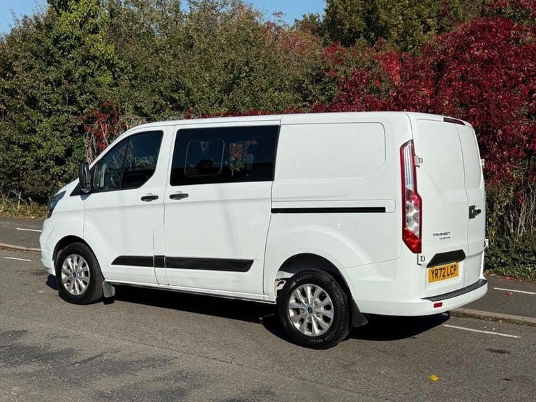 2023 72 FORD TRANSIT CUSTOM 2.0 300 ECOBLUE LEADER 6 SEATER CREW/COMBI PANEL VAN