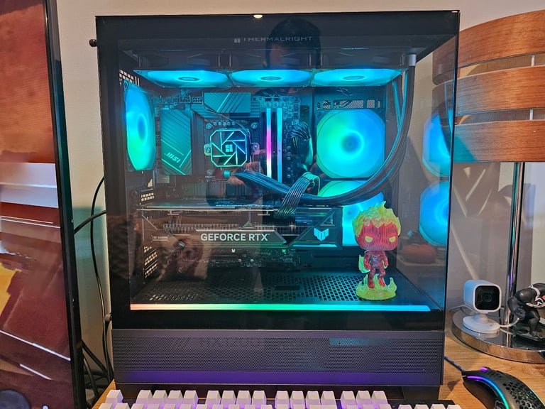 GAMING PC RTX 4070 Ti SUPER 16GB / Intel Core i9-13900k / 64GB DDR5 5600MHz / 2TB NVMe M.2