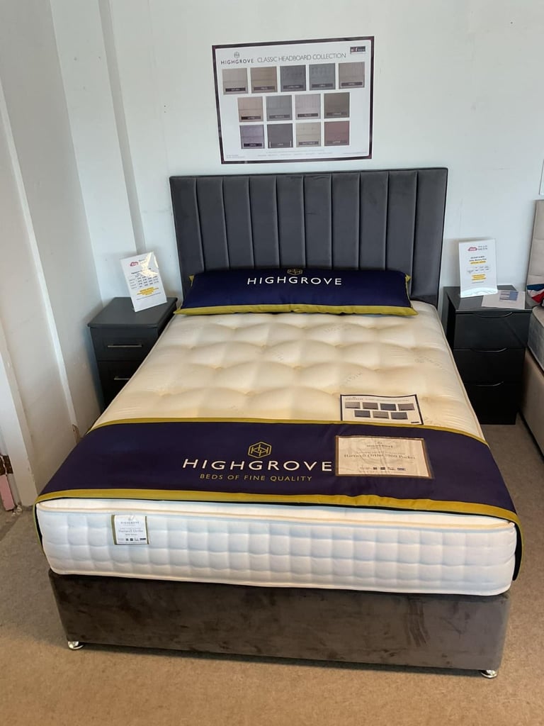 image for Today Delivery ~ Single , Double And King Size DIVAN Bed With Mattress BRAND NEW C O D ~~