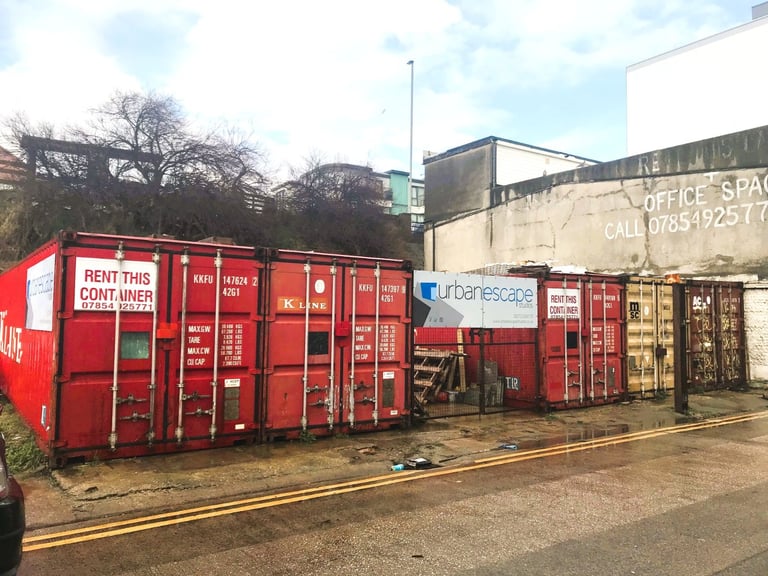 40ft container and yard available near Hove Lagoon