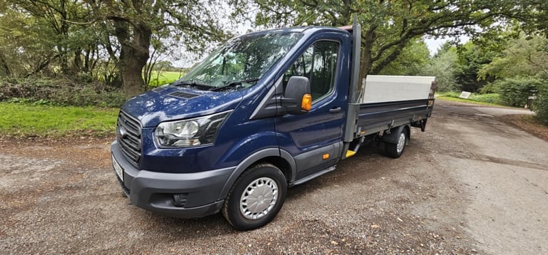 2019 Ford Transit 350 l4 xlwb dropside tail lift air con sat nav finance available  CHASSIS CAB D...