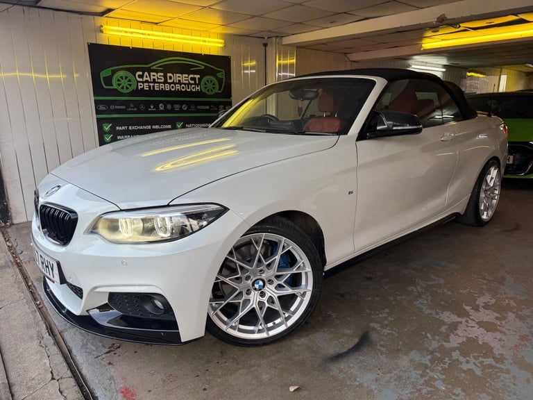 2018 BMW 2 Series 220d M Sport 2dr [Nav] Step Auto CONVERTIBLE DIESEL Automatic