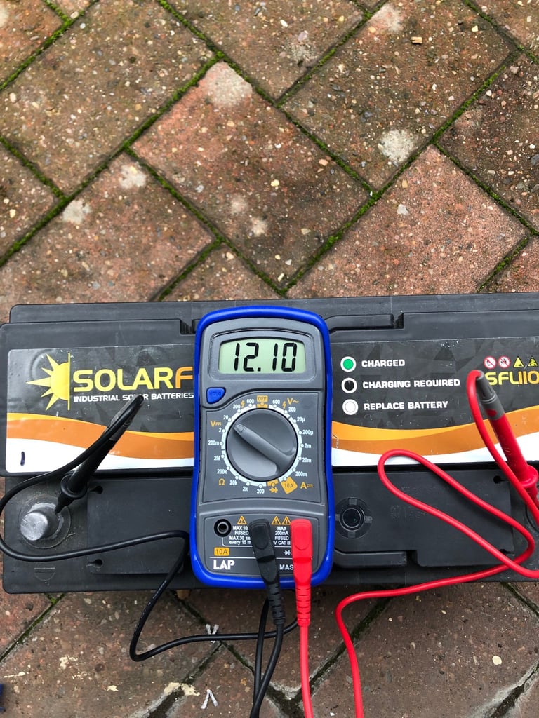 Solarflex leisure batteries x3