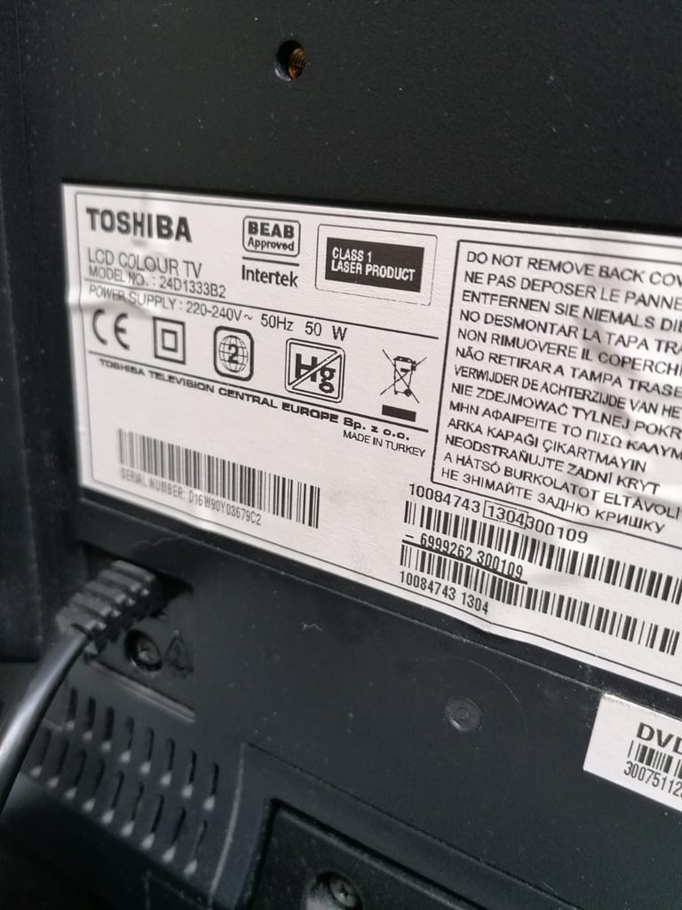 Toshiba 24 in tv