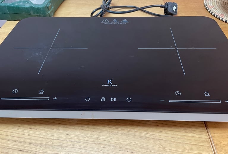Cooknano double induction hob