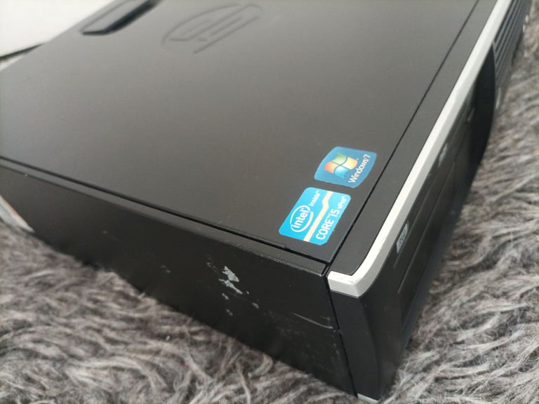 HP i5 Desktop PC with Windows 11 Pro 500GB Hard Drive Computer 