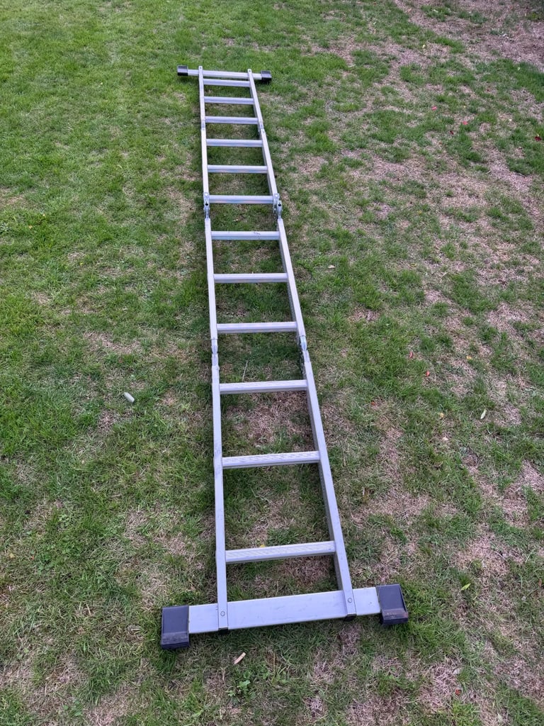 Multipurpose ladder with platform 