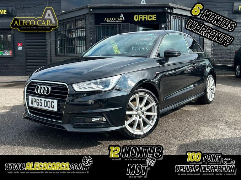 image for AUDI A1 1.4 TFSI CoD S line Black Manual Petrol 2015