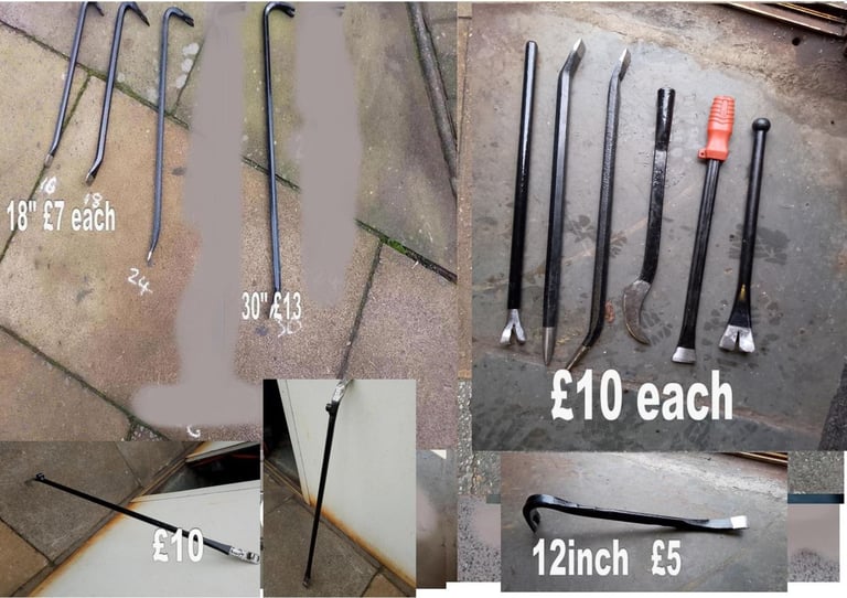 image for Wrecking crow /PRY bars CHOICE OF PRICES IN PICTURE