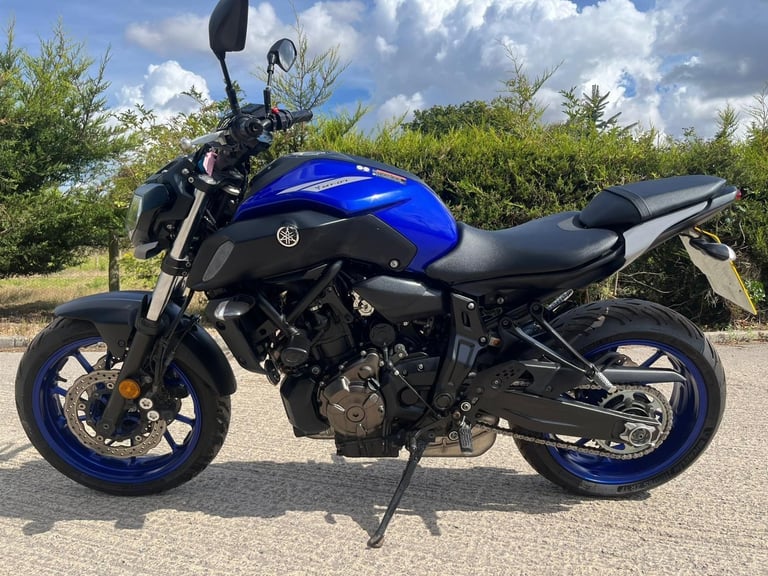 2020 20 YAMAHA MT07 ABS MT-07 MT 07 700cc ROADSTER NAKED - FSH BLUE