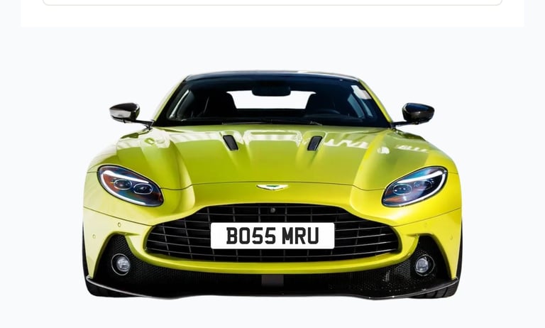 image for 🔥 Private Number Plate For Sale – BO55 MRU 🔥