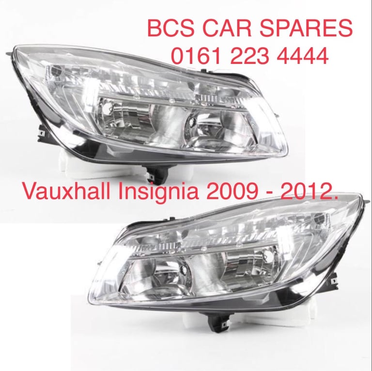 Vauxhall Insignia Headlights pair. New replacement new | in Gorton,  Manchester | Gumtree