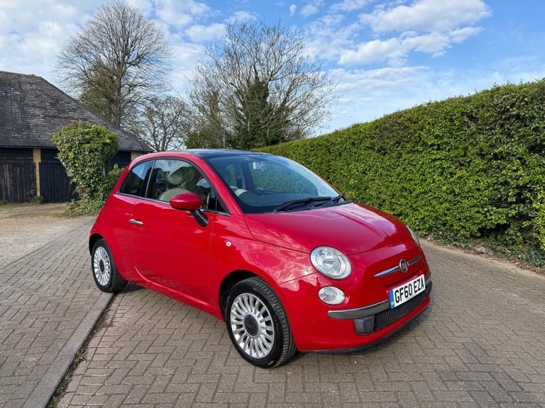 2011 Fiat 500 1.2 Lounge 3dr [Start Stop] HATCHBACK Petrol Manual
