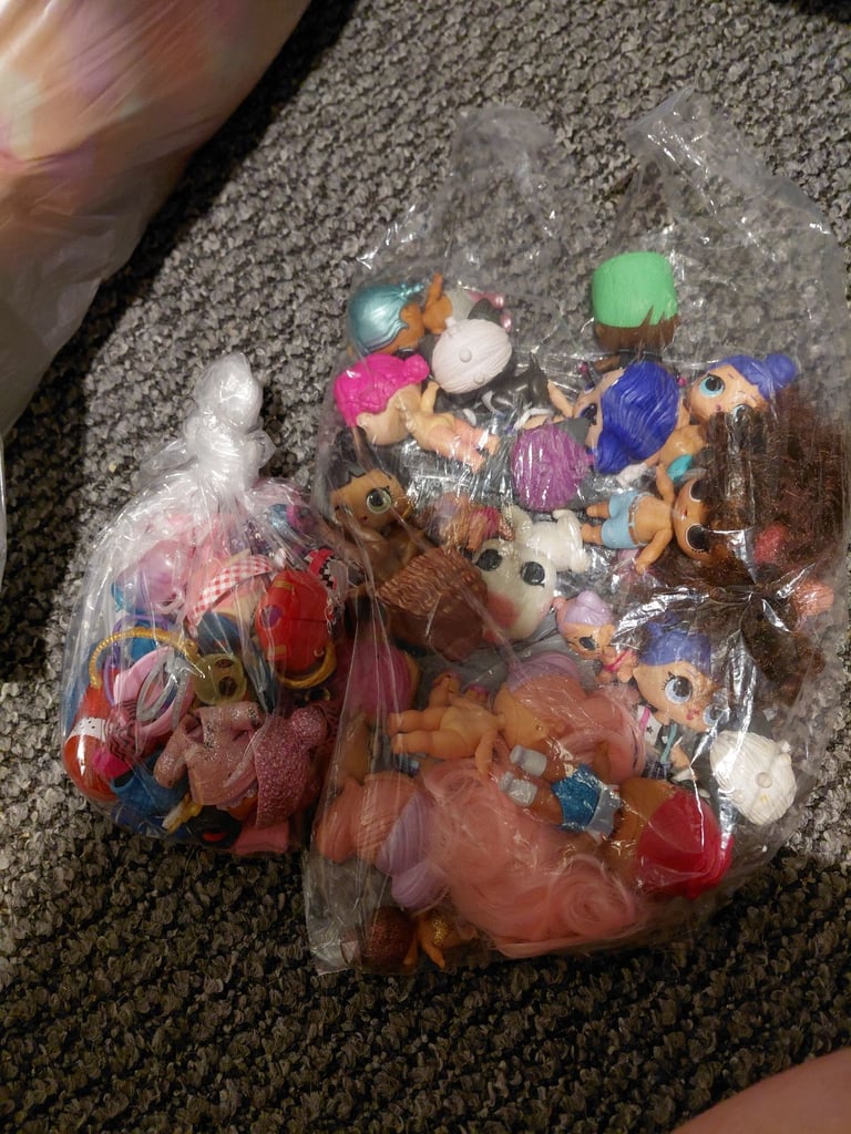 Whole lot of different toys and plushes