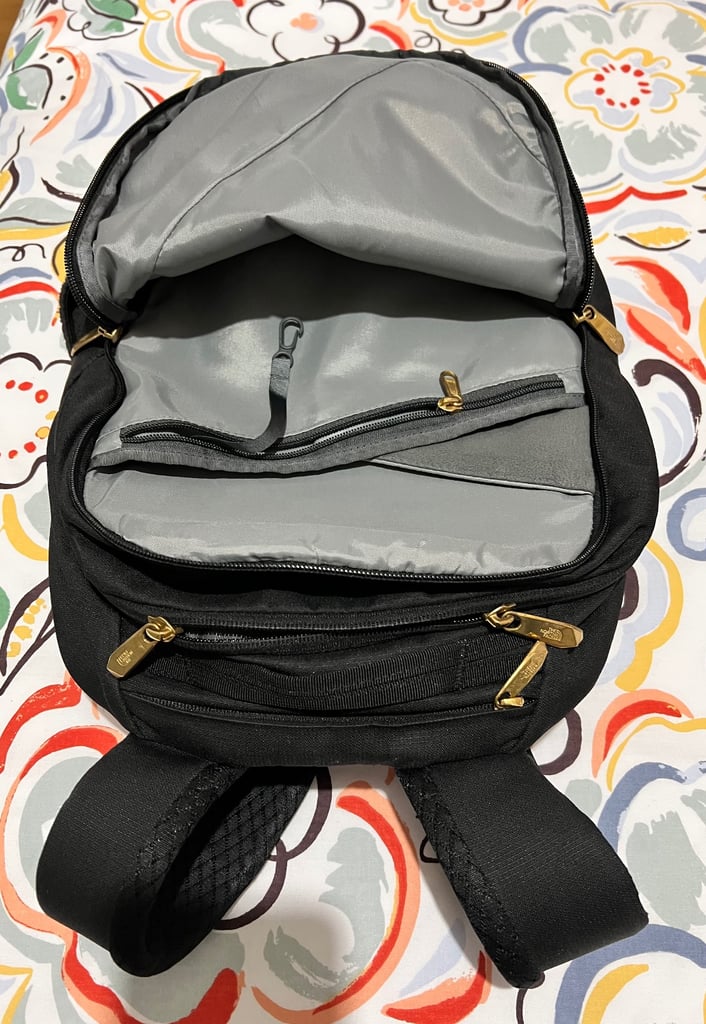 Crestone North Face Backpack Gold Zipper The North Face Womens