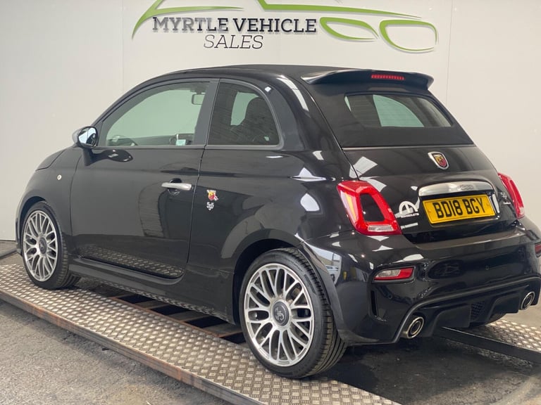 2018 Abarth 595 1.4 T-Jet Turismo Cabrio Auto Euro 6 2dr CONVERTIBLE Petrol Automatic
