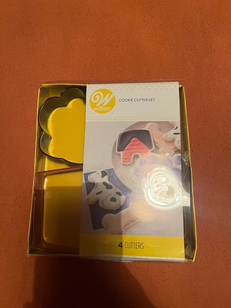 image for Cookie cutters dog shapes new