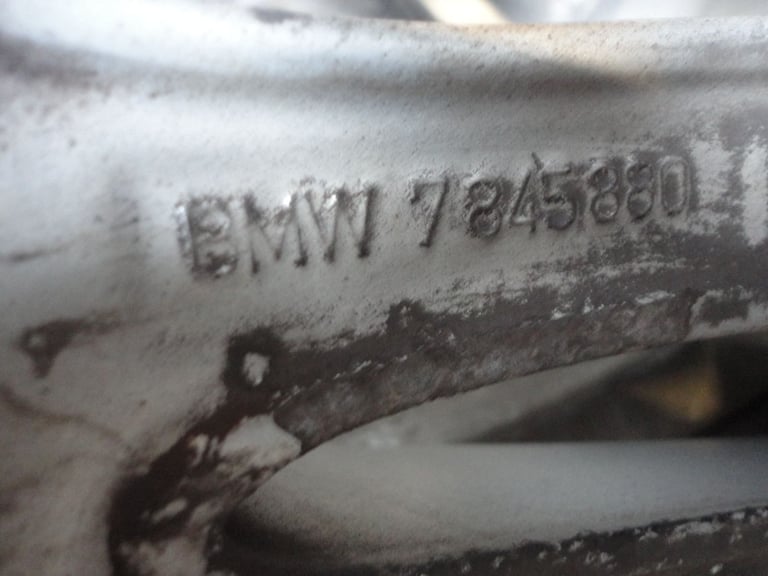 BMW M SPORT 18 INCH ALLOY WHEELS 5x120 BMW BLACK ALLOY WHEELS