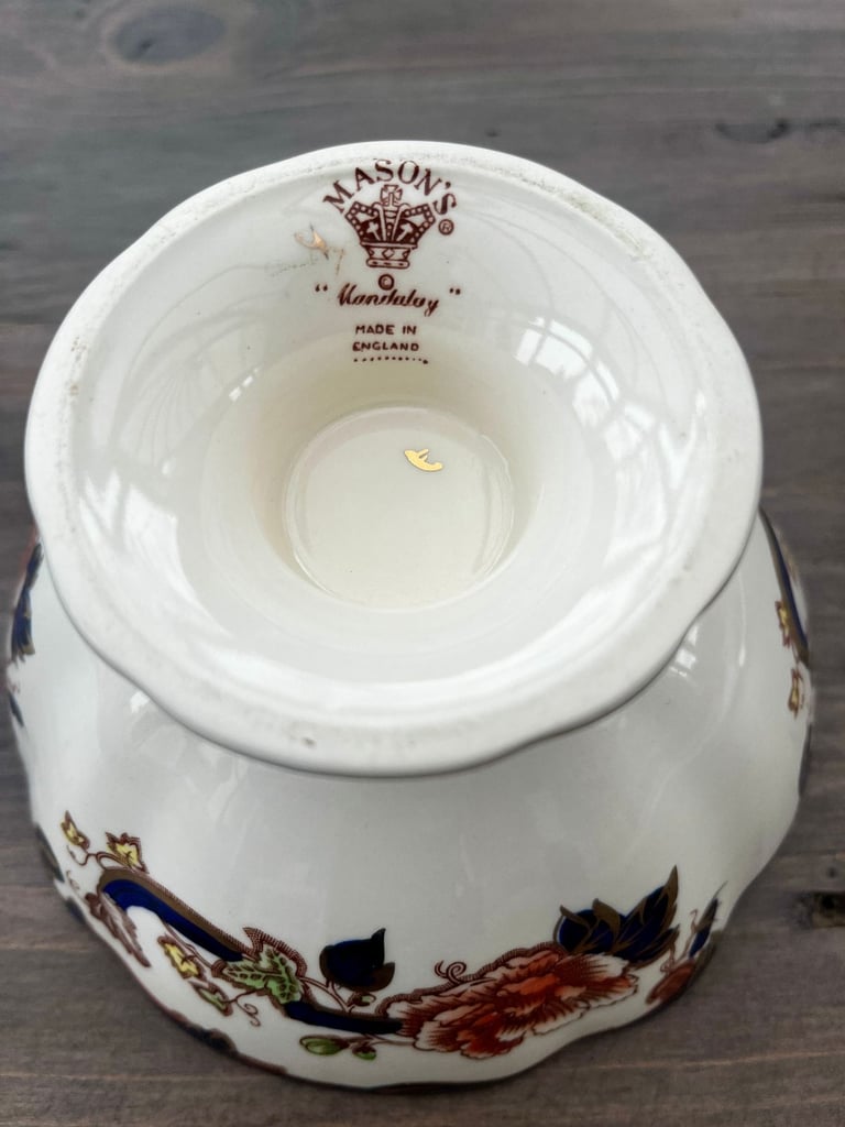Mason's Mandalay Small Pedestal bowl