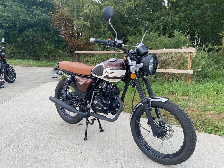 MASH FIFTY SCRAMBLER, 2025, 500 MILES, FANTASTIC LOOKING LEARNER LEGAL MACHINE