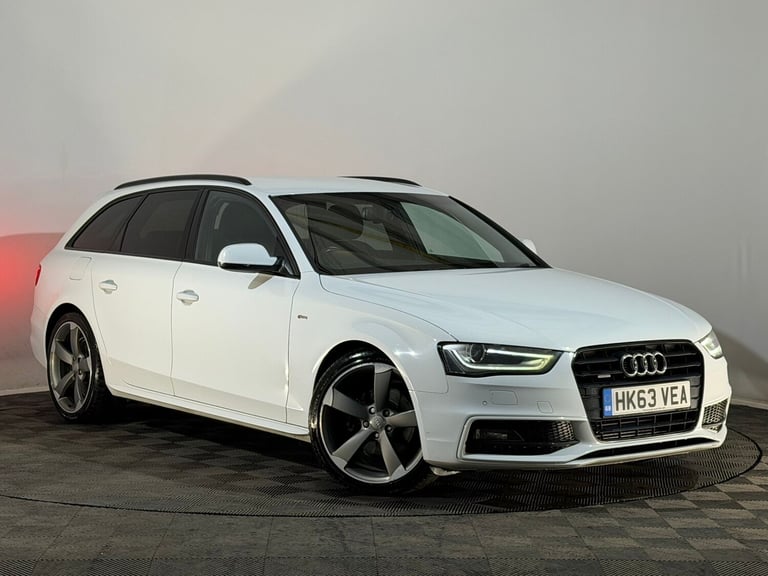 2013 63 AUDI A4 S LINE BLACK EDITION 2.0 DIESEL TDI S-TRONIC AUTOMATIC QUATTRO 