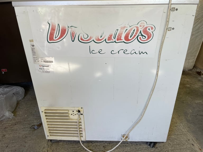 Ice cream chest freezer