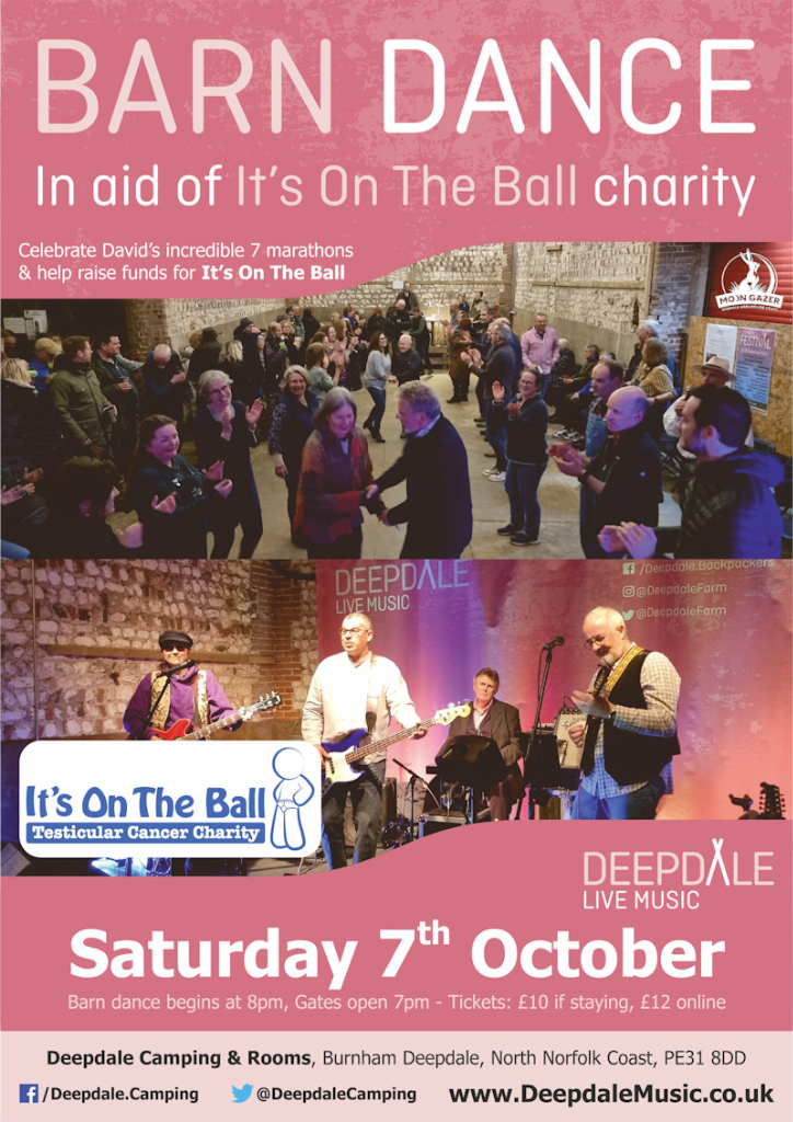 Barn Dance in aid of It's On The Ball charity