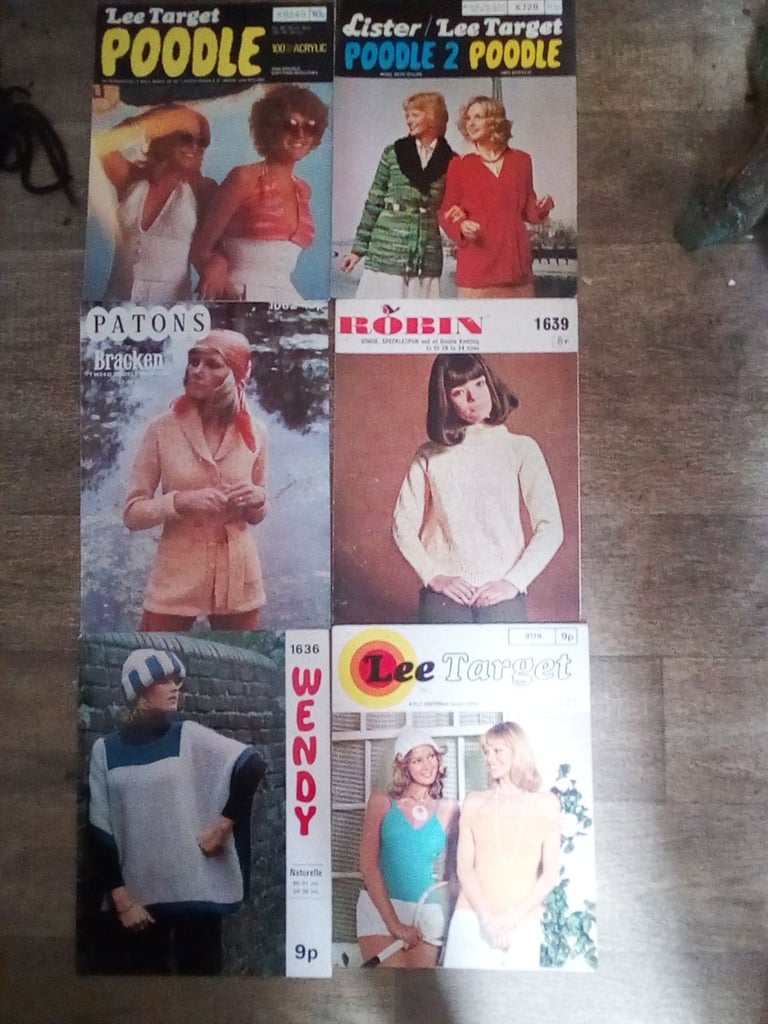60s. Knitting.   Patterns 