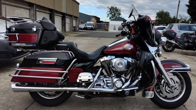 2005 HARLEY DAVIDSON FLHTCUI ELECTRA GLIDE 1450 ELECTRAGLIDE RED CLEAN 29k MILES