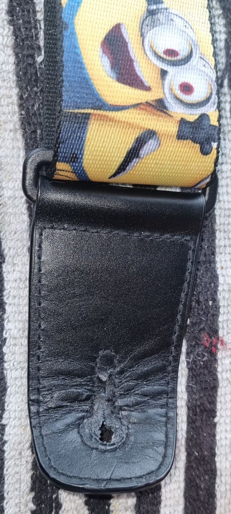 Minions guitar strap 